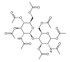 7284-18-6, 八乙酰殼二糖, Chitobiose octaacetate, CAS:7284-18-6