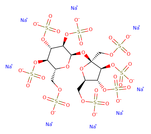 127930-09-0 , 蔗糖八硫酸酯鈉鹽, CAS:127930-09-0