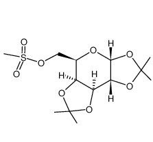 4148-55-4 , 6-O-甲磺?；?1,2:3,4--二-O-異丙叉-alpha-D-半乳糖, CAS:4148-55-4