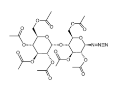 33012-49-6, 七乙酰基-1-脫氧-1-疊氮-beta-D-麥芽糖, CAS:33012-49-6