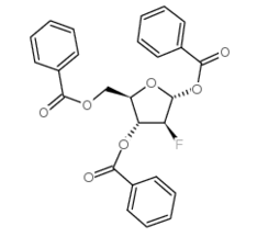 97614-43-2 , 2-脫氧-2-氟-1,3,5-三苯甲酰基-alpha-D-呋喃阿拉伯糖, CAS:97614-43-2