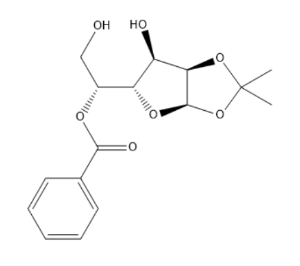 60480-35-5 , 5-O-苯甲酰基-1,2-異丙叉-α-D-呋喃阿洛糖, CAS:60480-35-5