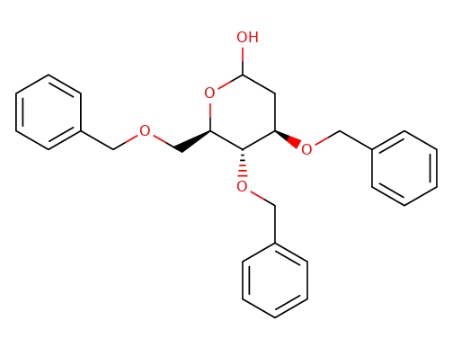 132732-60-6 , 3,4,6-三-O-芐基-2-脫氧-D-吡喃葡萄糖, CAS:132732-60-6