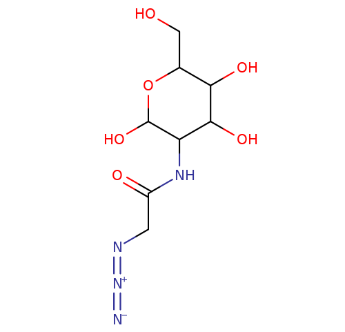 361154-23-6 , 2-[(疊氮乙酰)氨基]-2-脫氧-D-甘露糖，2-[(Azidoacety)amino]-2-deoxy-D-mannose,  N-疊氮基乙酰基甘氨酸胺, Cas:361154-23-6