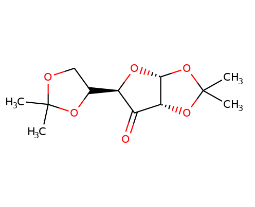 2847-00-9 , 1,2:5,6-二-O-異亞丙基-a-D-3-呋喃核酮糖, CAS:2847-00-9 